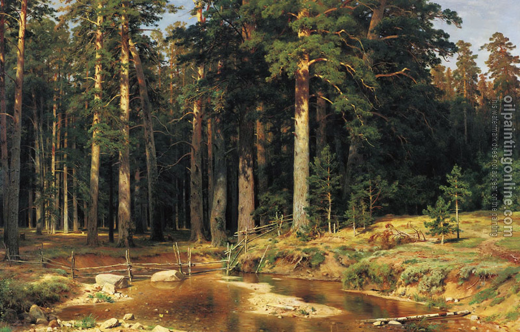 Ivan Shishkin - Mast-Tree Grove